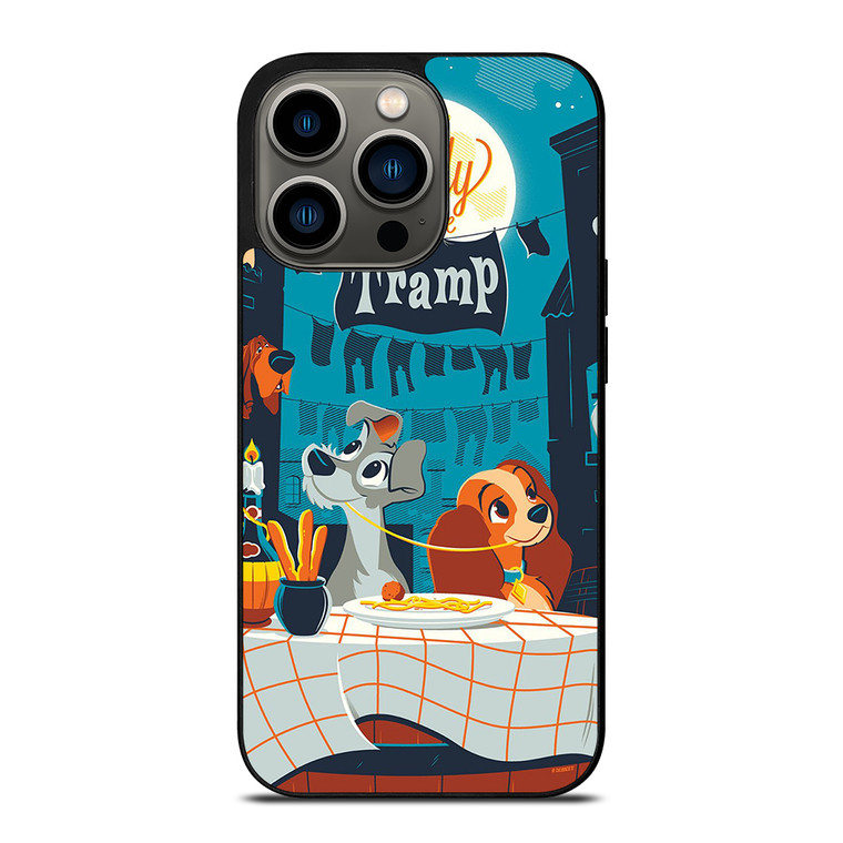 LADY AND THE TRAMP DISNEY CARTOON iPhone 13 Pro Case Cover