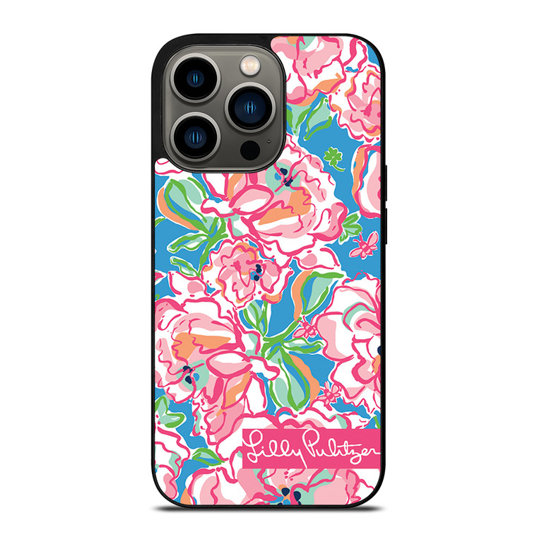 LILLY PULITZER CHARMS iPhone 13 Pro Case Cover