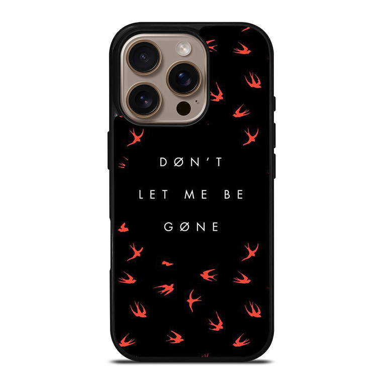 TWENTY ONE PILOTS DONT LET ME BE GONE iPhone 16 Pro Case Cover