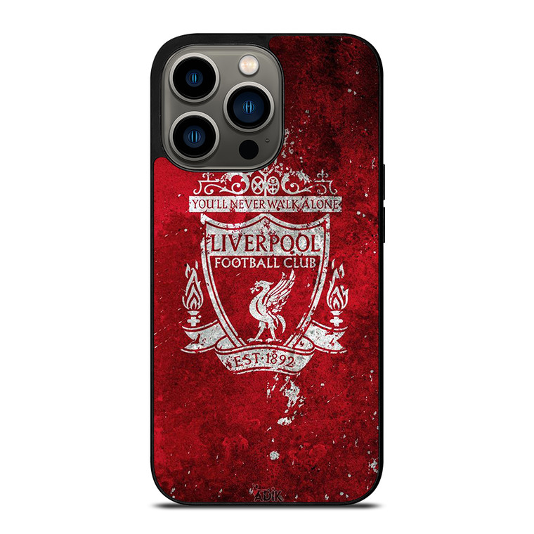 LIVERPOOL FC ENGLAND FOOTBALL CLUB YNWA EST 1982 iPhone 13 Pro Case Cover