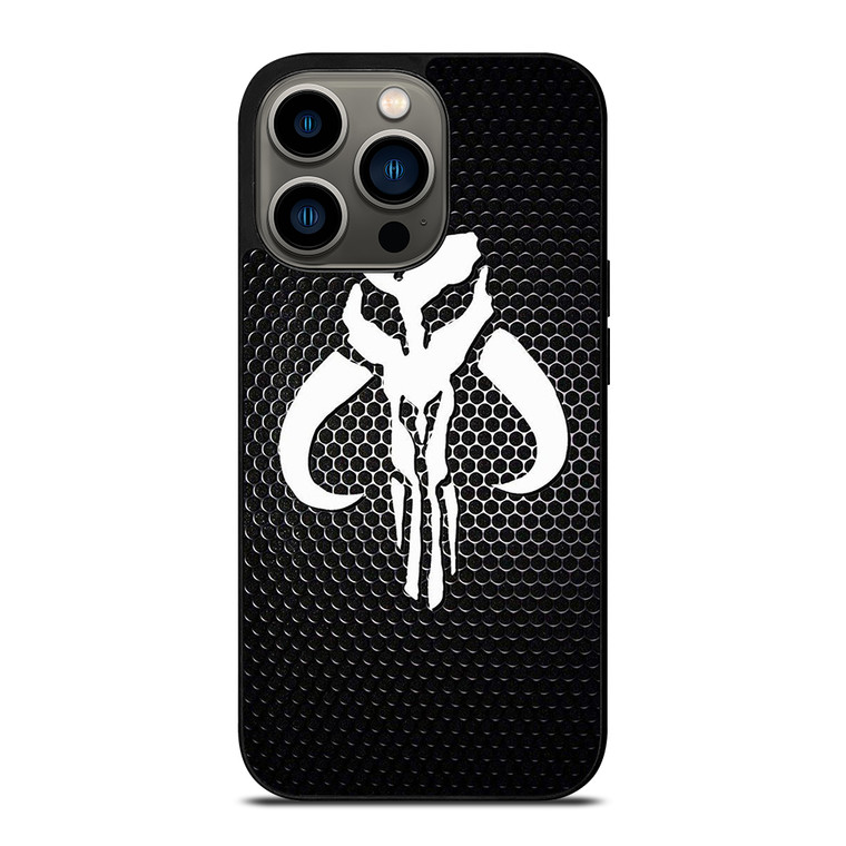 MANDALORIAN METAL CARBON LOGO iPhone 13 Pro Case Cover