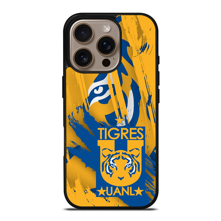 UANL TIGRES CLUB DE FUTBOL iPhone 16 Pro Case Cover