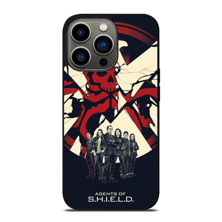 MARVEL AGENTS OF SHIELD ART iPhone 13 Pro Case Cover