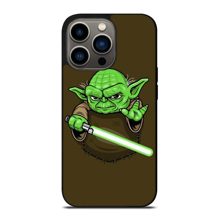 MASTER YODA STAR WARS POCKET iPhone 13 Pro Case Cover
