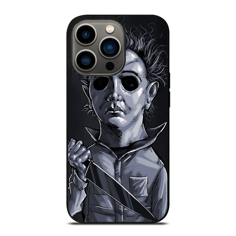 MICHAEL MYERS HALLOWEEN ART iPhone 13 Pro Case Cover