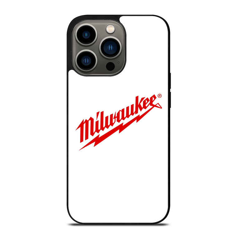 MILWAUKEE TOOL LOGO WHITE iPhone 13 Pro Case Cover