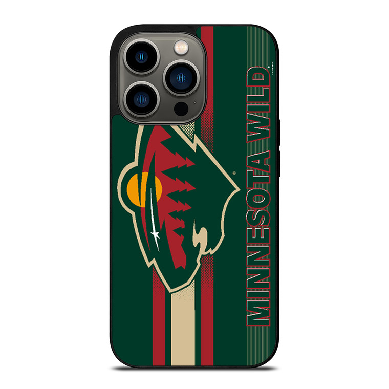 MINNESOTA WILD LOGO 2 iPhone 13 Pro Case Cover