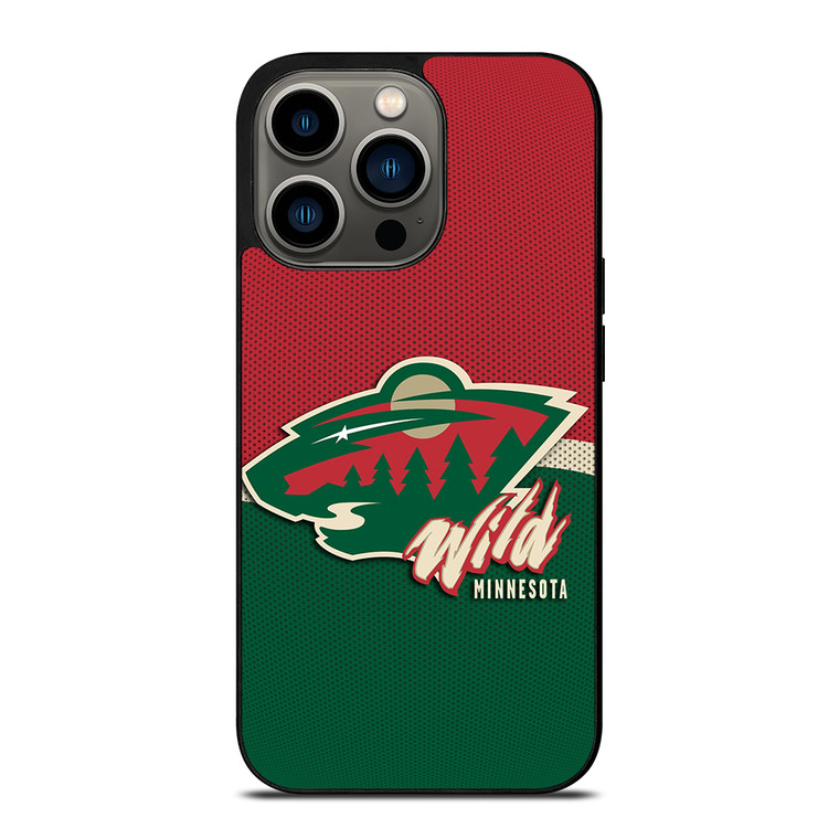 MINNESOTA WILD LOGO iPhone 13 Pro Case Cover