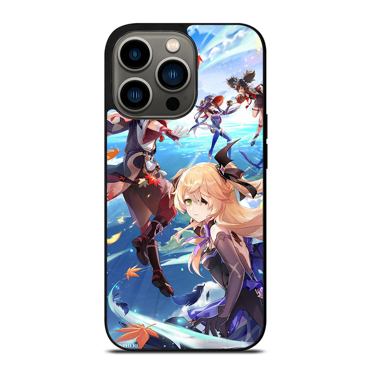 MOBILE GAME CHARACTERS GENSHIN IMPACT iPhone 13 Pro Case Cover