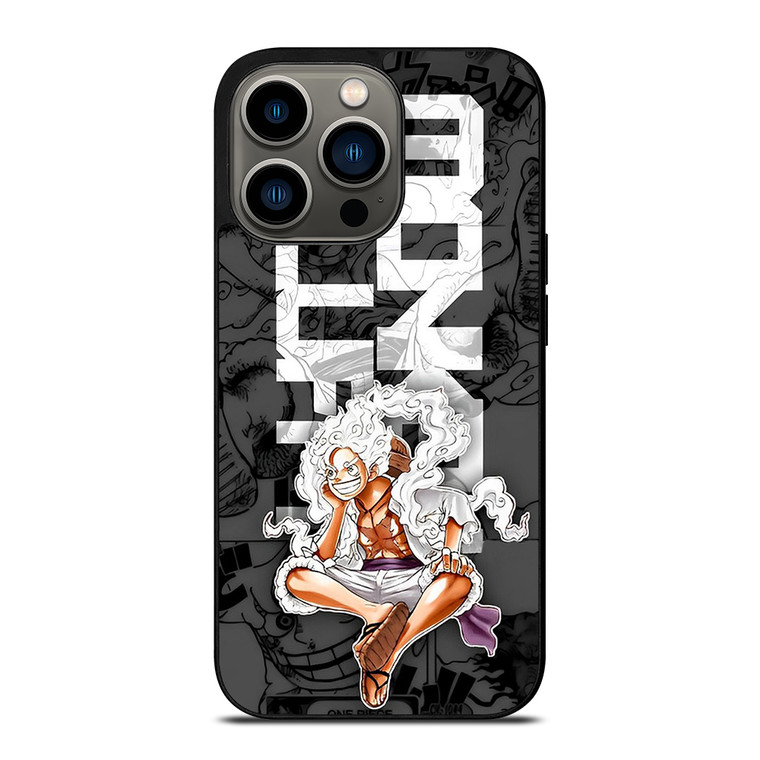 MONKEY D LUFFY GEAR 5 ONE PIECE ANIME iPhone 13 Pro Case Cover