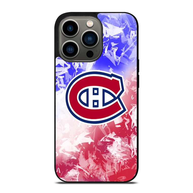 MONTREAL CANADIENS ART LOGO iPhone 13 Pro Case Cover