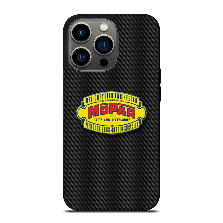 MOPAR CAR VINTAGE CARBON iPhone 13 Pro Case Cover