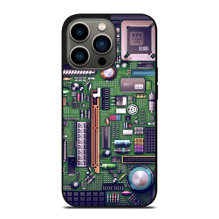 MOTHERBOARD CIRCUIT BOARD COMPUTER iPhone 13 Pro Case Cover
