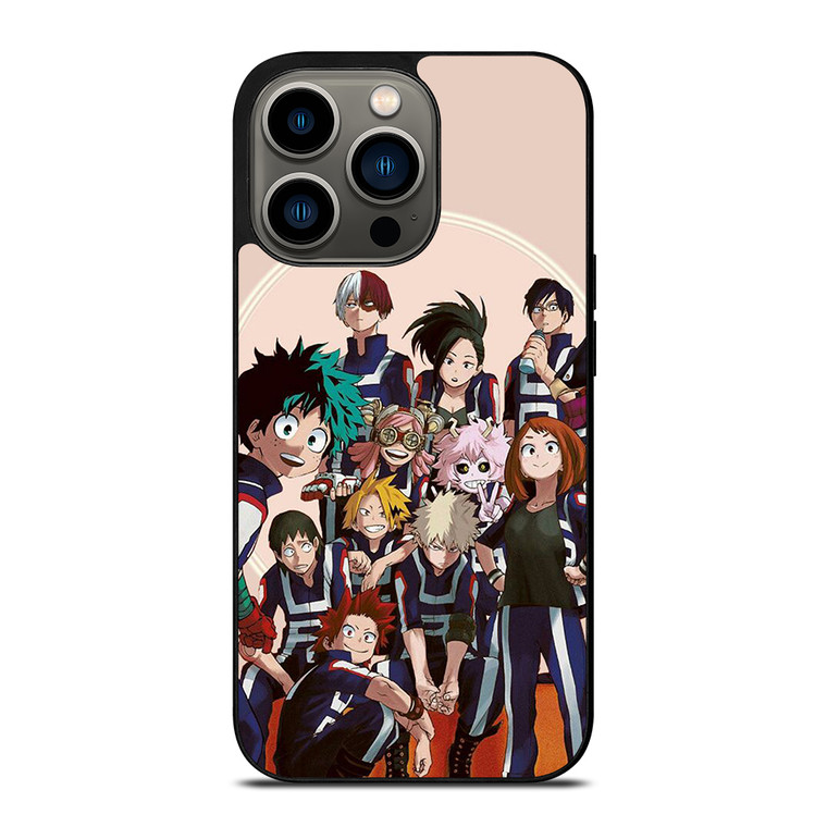 MY HERO ACADEMIA ANIME CHARACTER iPhone 13 Pro Case Cover