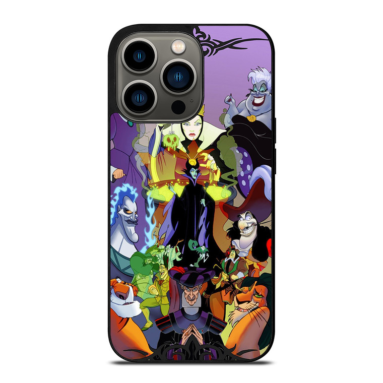 NEW DISNEY VILLAINS CARTOON iPhone 13 Pro Case Cover