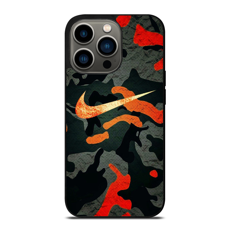 NIKE COLORFUL CAMO iPhone 13 Pro Case Cover