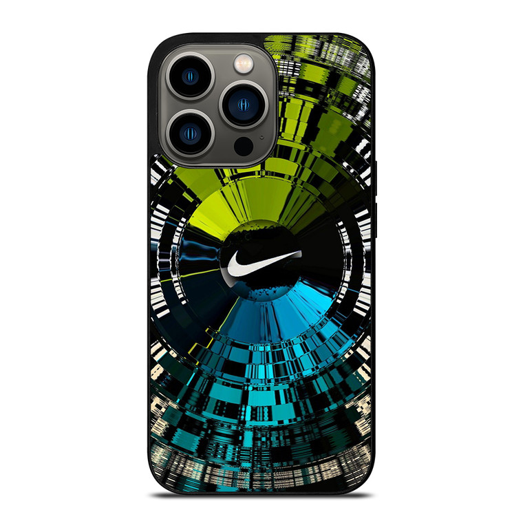 NIKE GLASS CIRCLE LOGO iPhone 13 Pro Case Cover