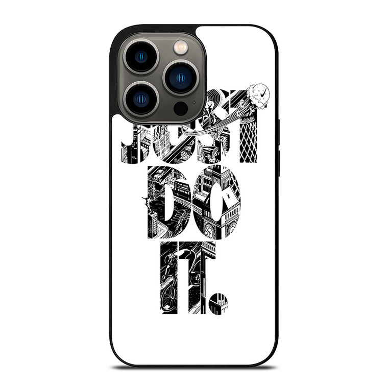 NIKE JUST DO IT TYPE iPhone 13 Pro Case Cover