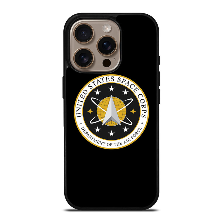 UNITED STATES SPACE CORPS USSC LOGO iPhone 16 Pro Case Cover