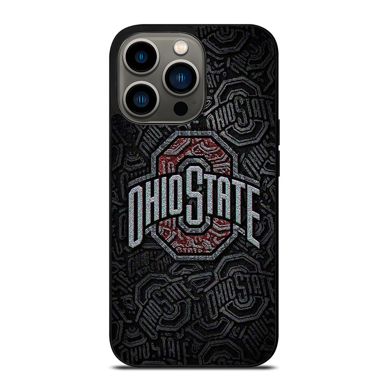 OHIE STATE BUCKEYES LOGO ART iPhone 13 Pro Case Cover