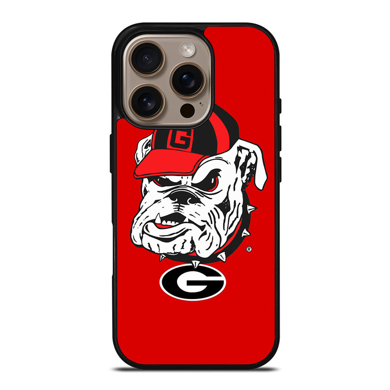UNIVERSITY OF GEORGIA BULLDOGS UGA iPhone 16 Pro Case Cover