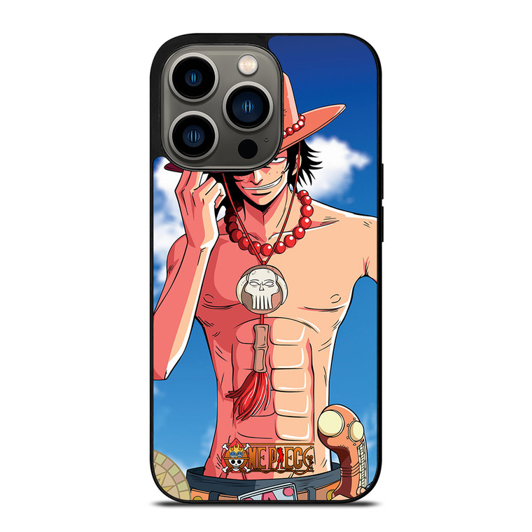 ONE PIECE ANIME ACE iPhone 13 Pro Case Cover
