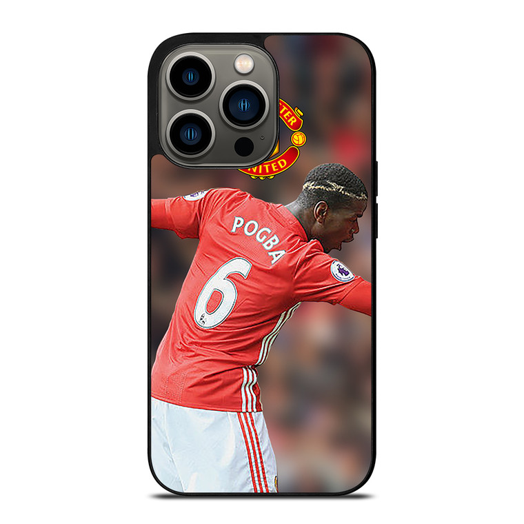 PAUL POGBA DAB MANCHESTER UNITED iPhone 13 Pro Case Cover