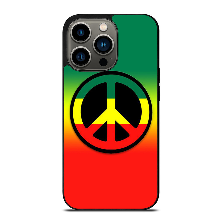 PEACE SIGN LOGO SYMBOL iPhone 13 Pro Case Cover