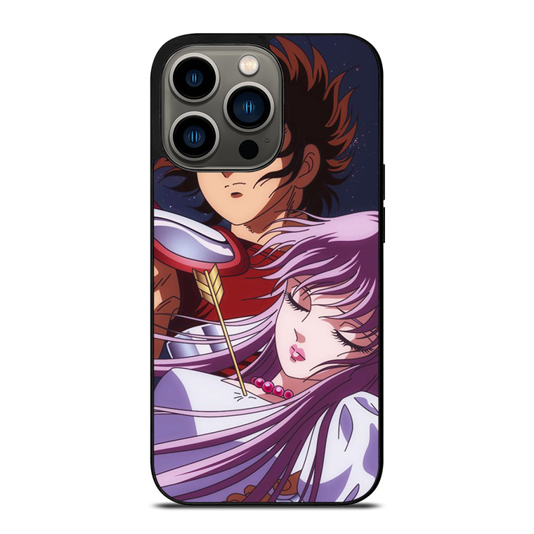 SAINT SEIYA AND PRINCESS iPhone 13 Pro Case Cover