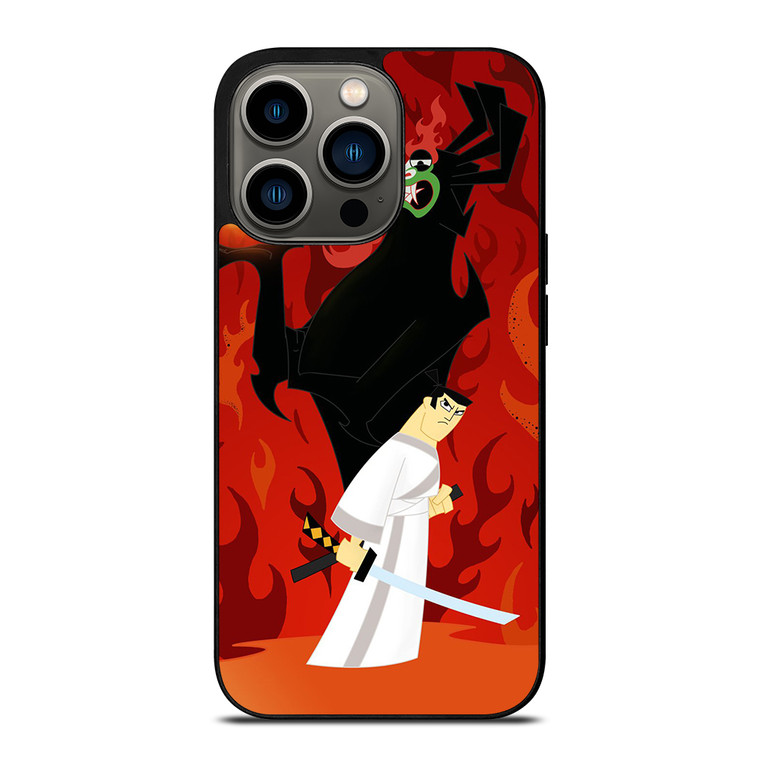 SAMURAI JACK BATTLE AKU iPhone 13 Pro Case Cover