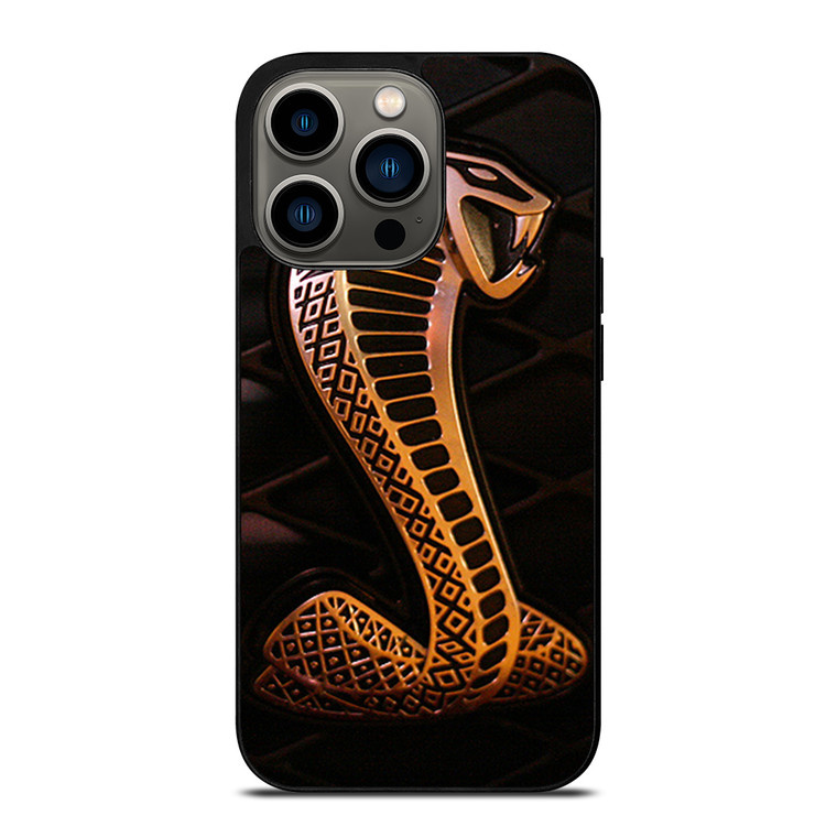 SHELBY COBRA FORD GOLD LOGO iPhone 13 Pro Case Cover