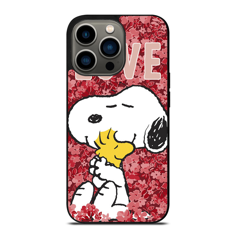 SNOOPY THE PEANUTS LOVE iPhone 13 Pro Case Cover