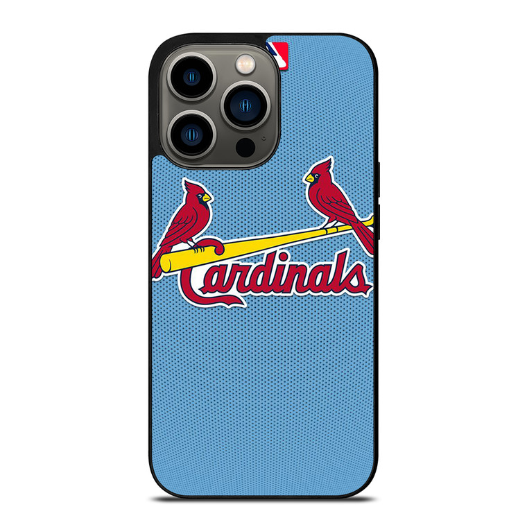 ST LOUIS CARDINALS LOGO BASEBALL TEAM MASCOTS iPhone 13 Pro Case Cover