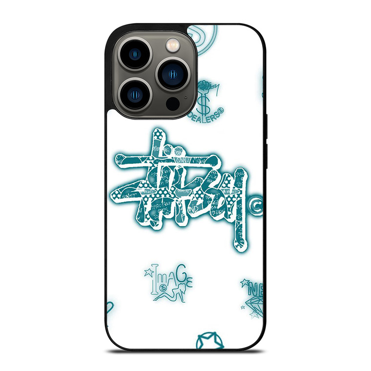 STUSSY LOGO THE DEALERS ICON iPhone 13 Pro Case Cover