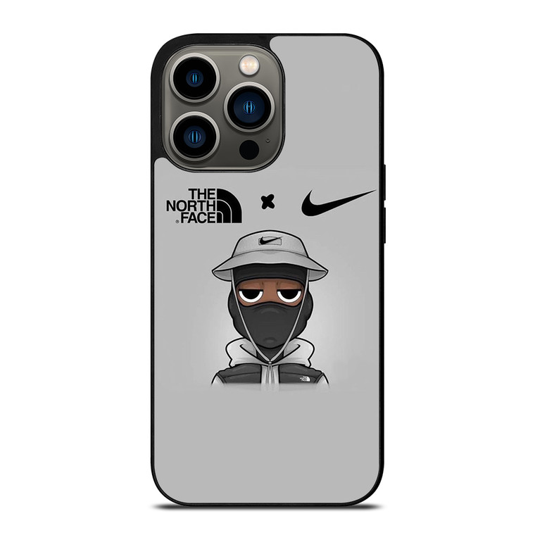 THE NORTH FACE X NIKE LOGO iPhone 13 Pro Case Cover
