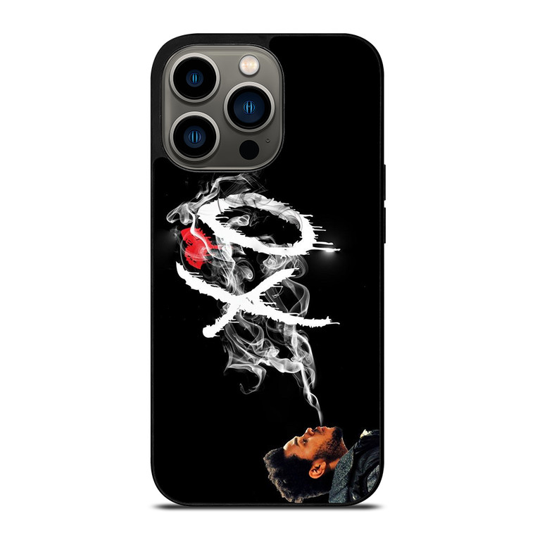 THE WEEKND XO SMOKED LOGO iPhone 13 Pro Case Cover