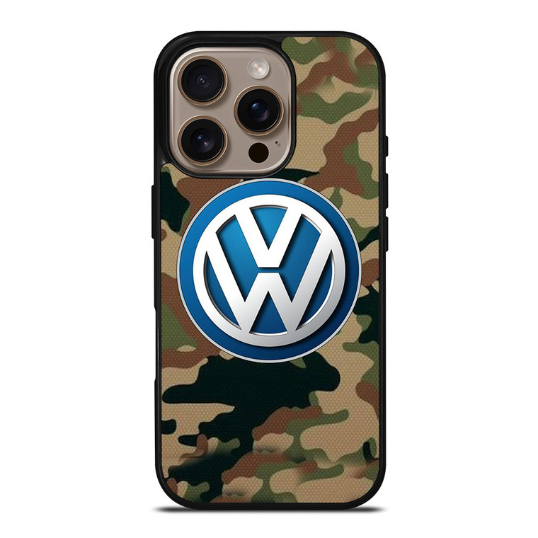 VW VOLKSWAGEN CAMO iPhone 16 Pro Case Cover