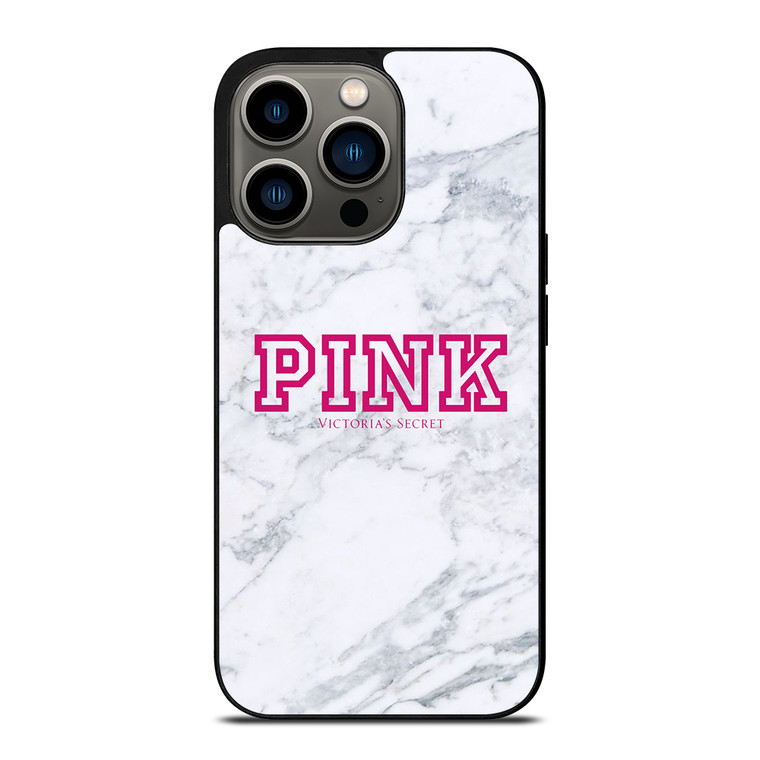 VICTORIA'S SECRET PINK MARBLE iPhone 13 Pro Case Cover