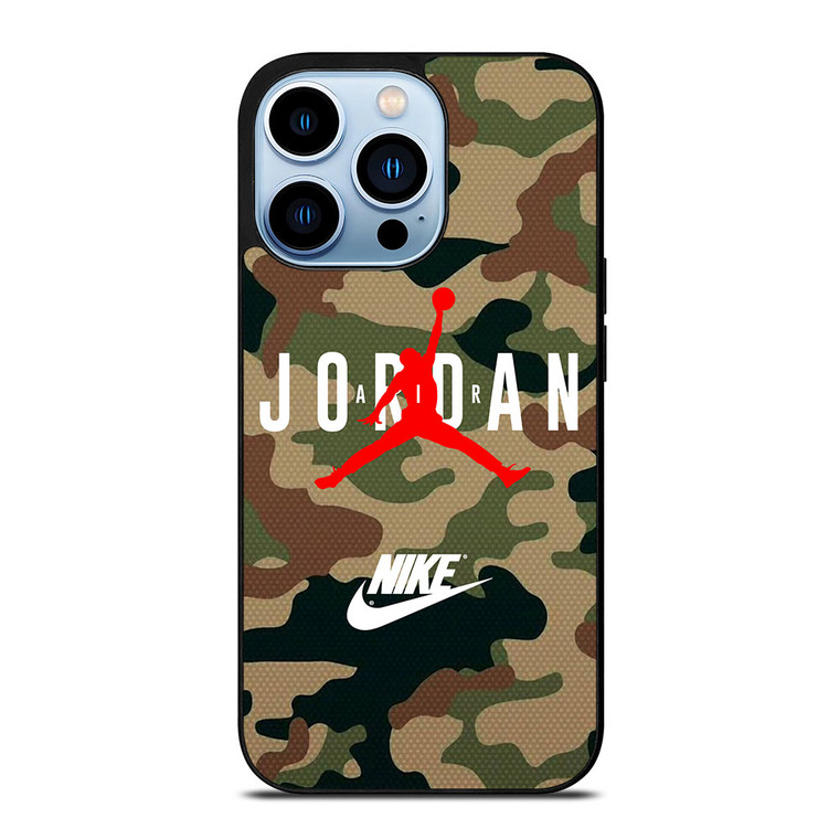 AIR JORDAN NIKE LOGO CAMO iPhone 13 Pro Max Case Cover