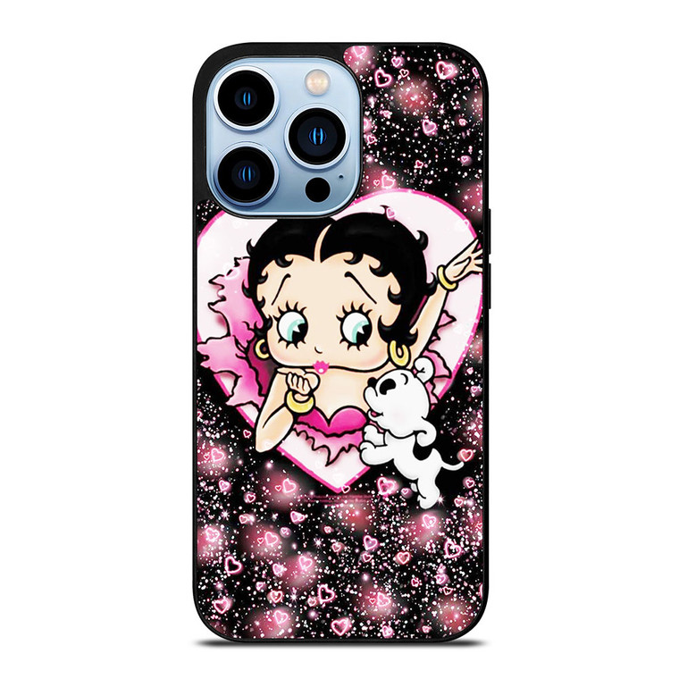 BETTY BOOP CARTOON LOVE 2 iPhone 13 Pro Max Case Cover