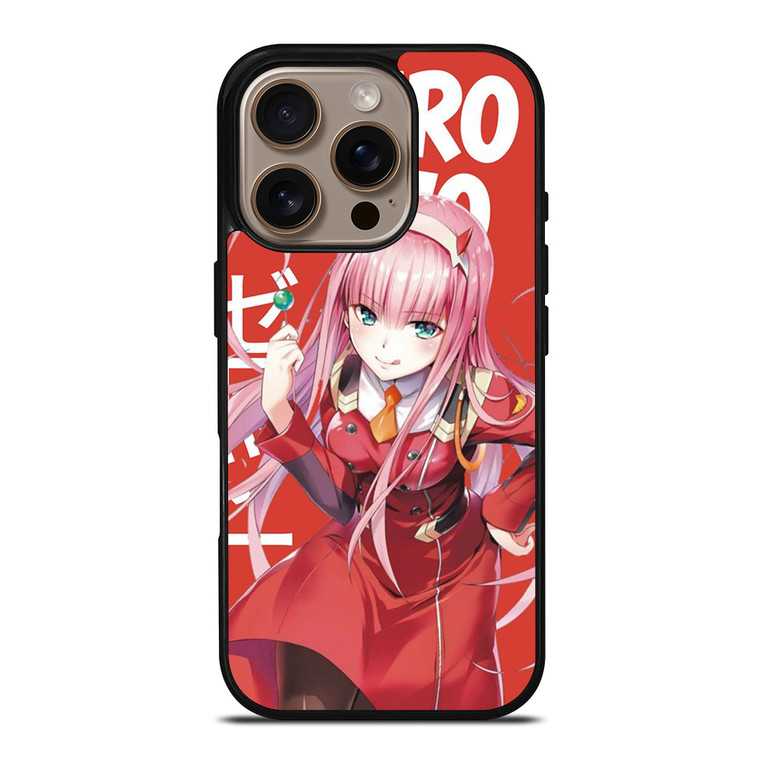 ZERO TWO DARLING IN THE FRANXX ANIME CARTOON iPhone 16 Pro Case Cover ZERO TWO DARLING IN THE FRANXX ANIME CARTOON iPhone 16 Pro Case Cover