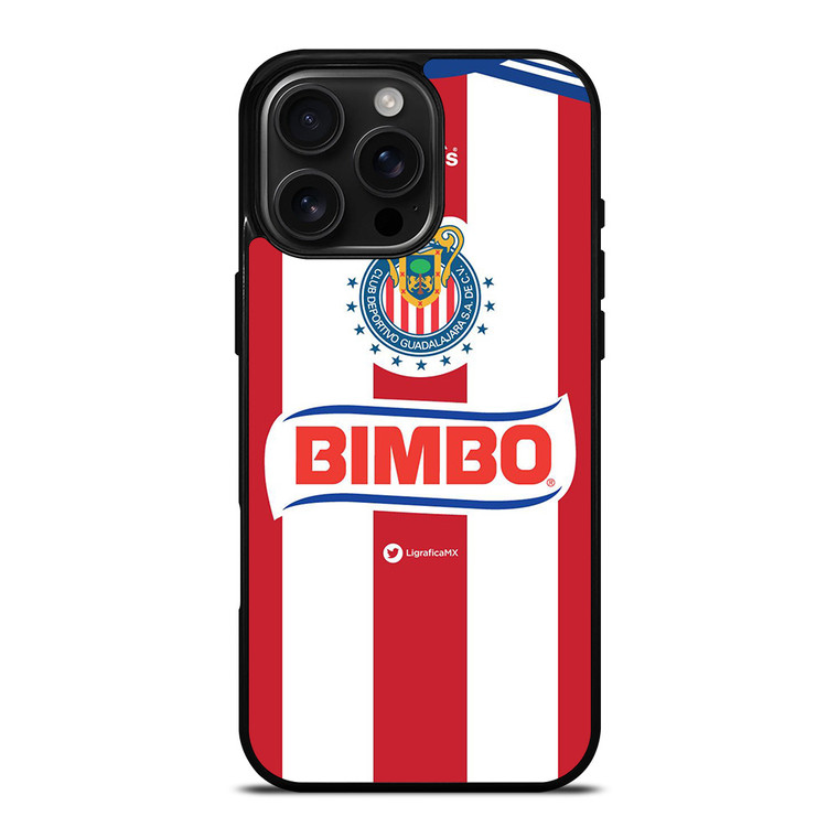 CHIVAS DE GUADALAJARA DEPORTIVO JERSEY iPhone 16 Pro Max Case Cover
