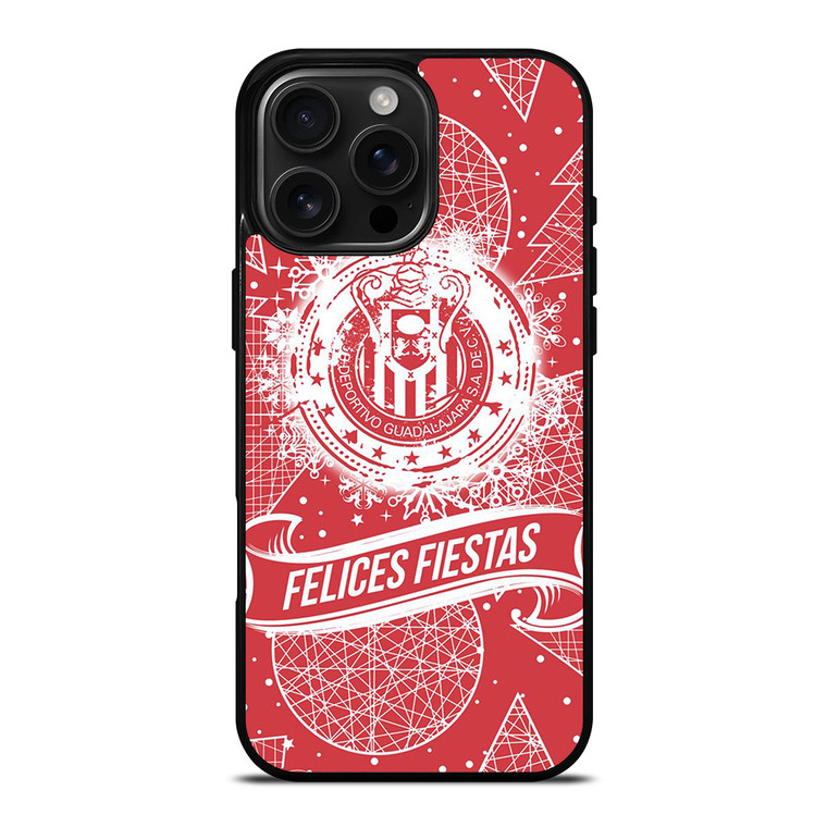 CHIVAS DE GUADALAJARA FOOTBALL iPhone 16 Pro Max Case Cover