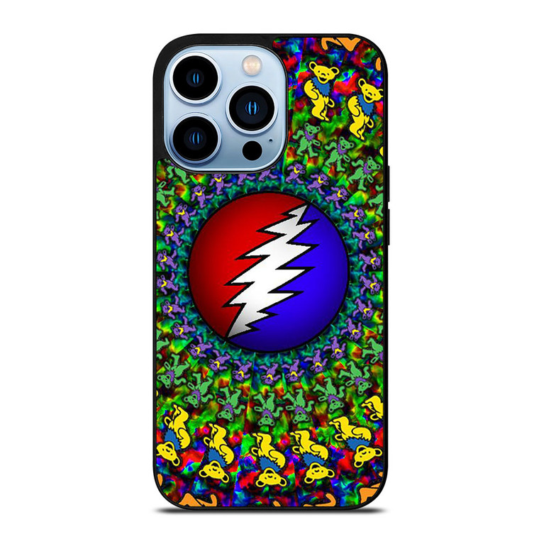 GRATEFUL DEAD DANCING BEARS LOGO iPhone 13 Pro Max Case Cover