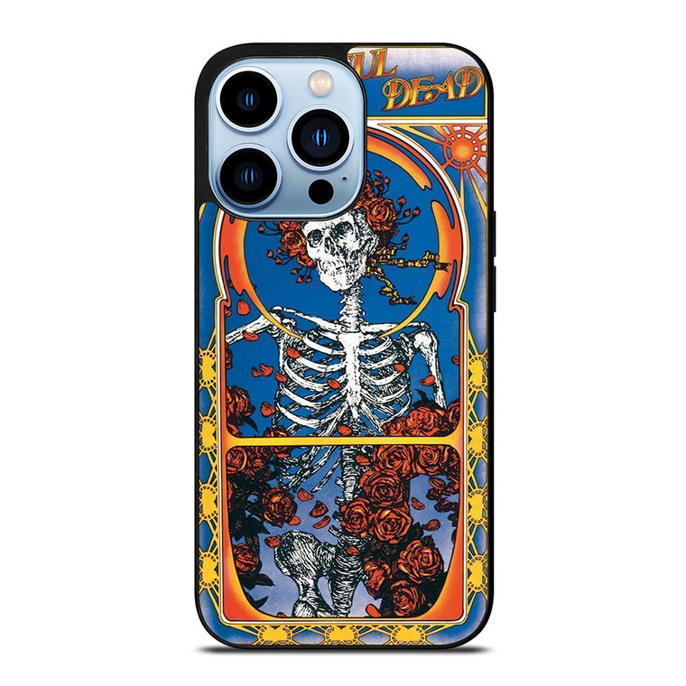 GRATEFUL DEAD SKULL AND ROSE 3 iPhone 13 Pro Max Case Cover