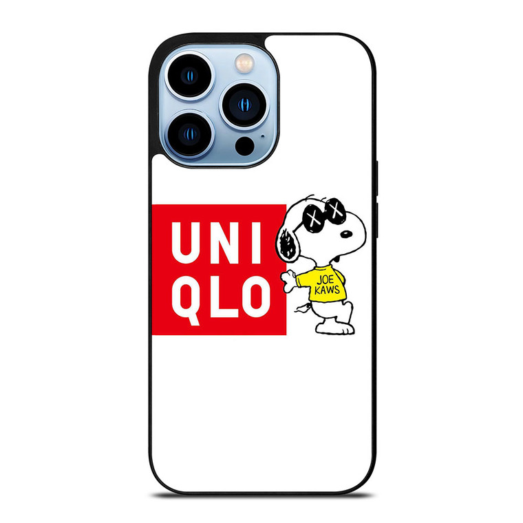 JOE KAWS UNIQLO LOGO iPhone 13 Pro Max Case Cover