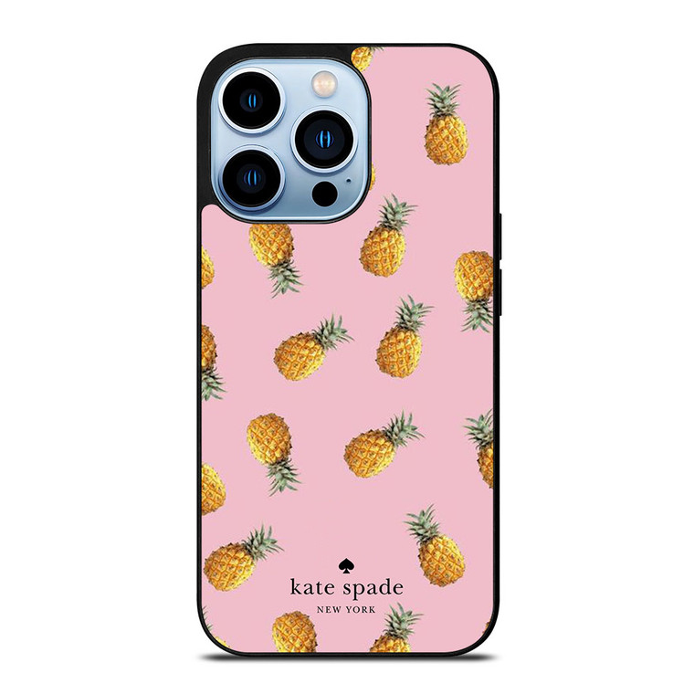 KATE SPADE NEW YORK LOGO PINEAPPLES iPhone 13 Pro Max Case Cover