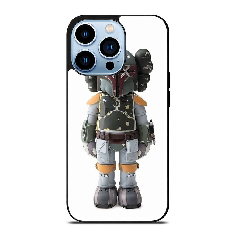 KAWS BOBA FETT STAR WARS iPhone 13 Pro Max Case Cover