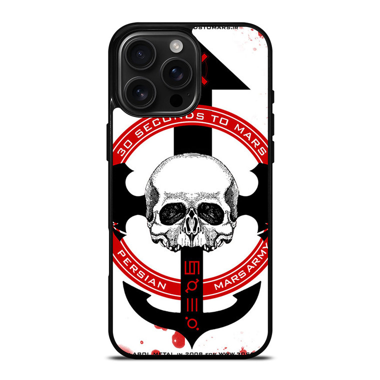 30 SECONDS TO MARS iPhone 16 Pro Max Case Cover