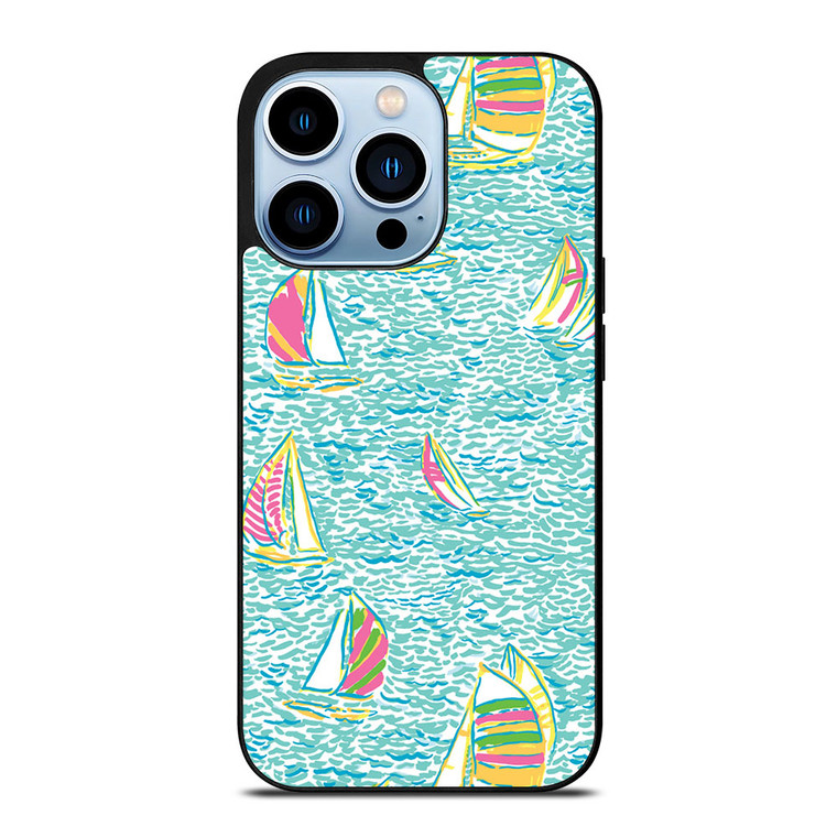 LILLY PULITZER SAILBOAT iPhone 13 Pro Max Case Cover